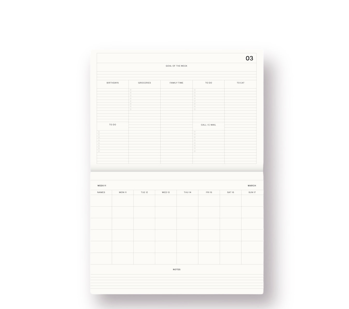 Familie planner 2023/2024