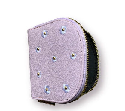 Portomonnee bloementjes