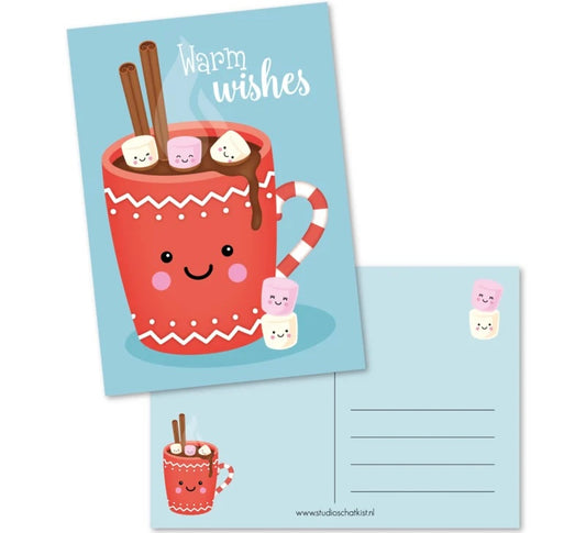 Kaart warm wishes