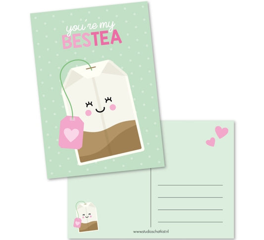 Kaart you're my bestea