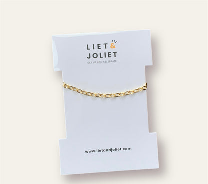 Armbandje goud Liet & Joliet