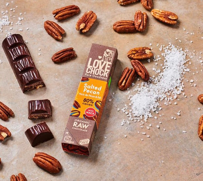 Lovechock Salted Pecan 80% cacao