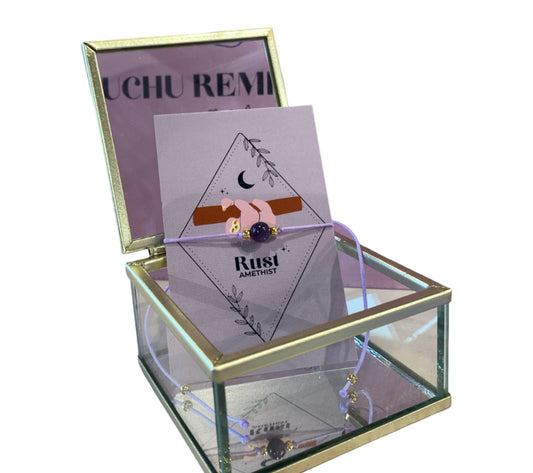 Armbandje met edelsteen Amethist